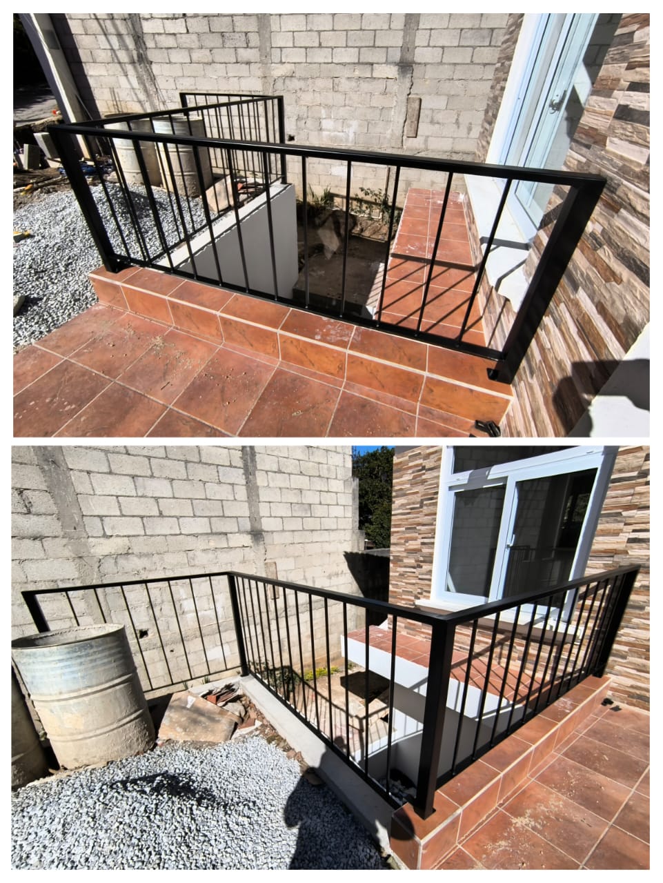 Barandal Color Negro