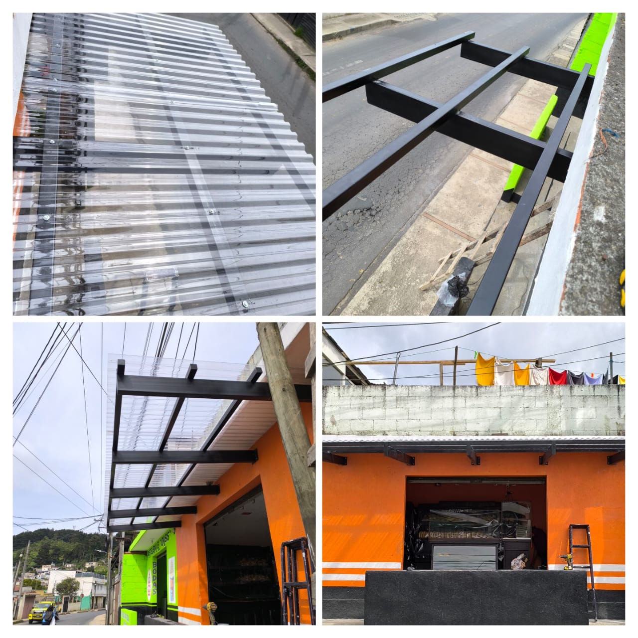 Techado y Estructura Metálica