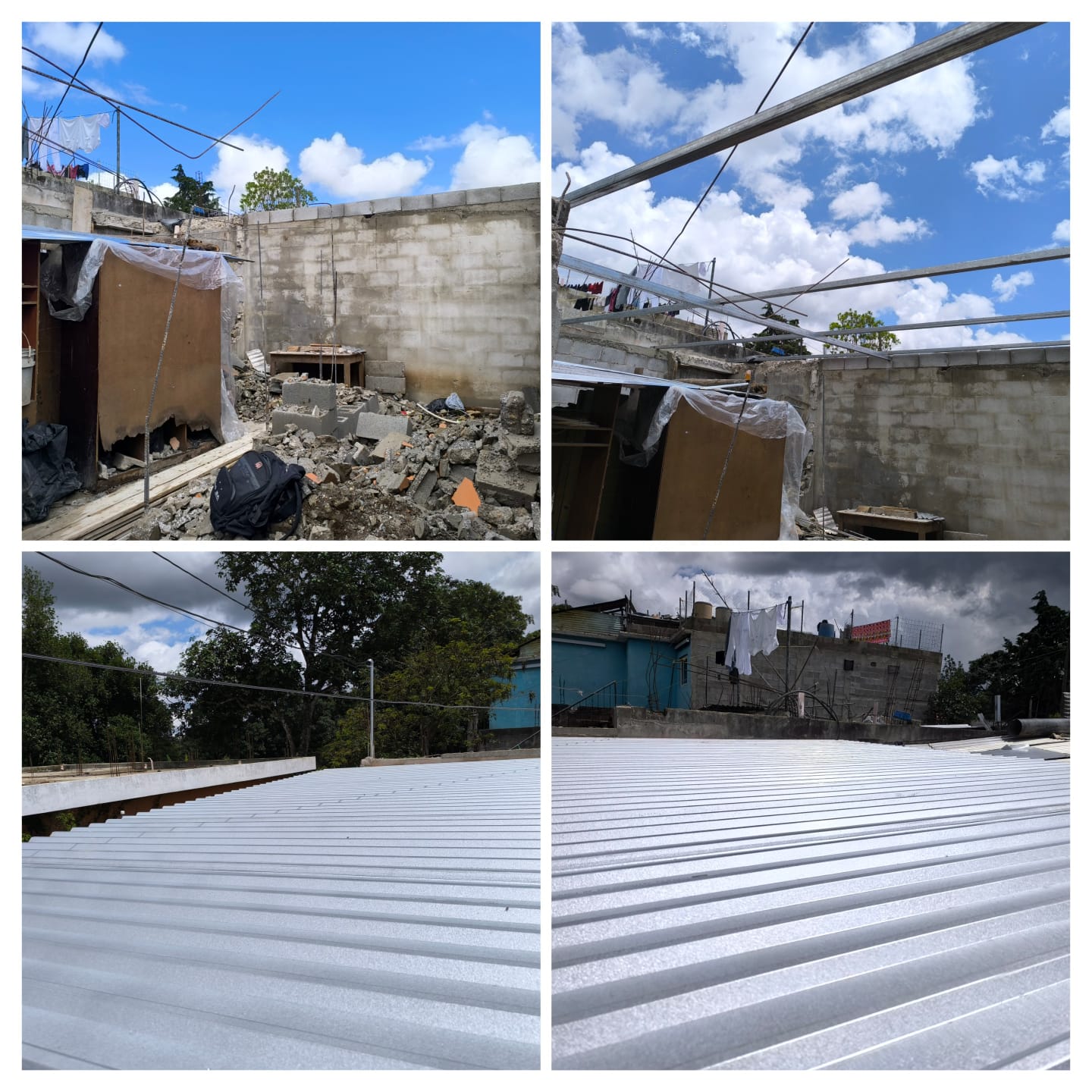 Techado y Estructura Metálica